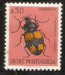 Portuguese Guinea 1953 30c Bugs and Beetles series. SG328.