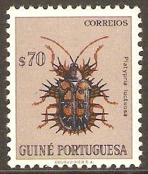 Portuguese Guinea 1953 70c Bugs and Beetles Series. SG330.