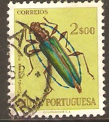 Portuguese Guinea 1953 2E Bugs and Beetles Series. SG332.