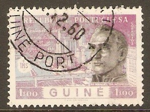 Portuguese Guinea 1953 1E Sao Paulo Anniversary Stamp. SG337.