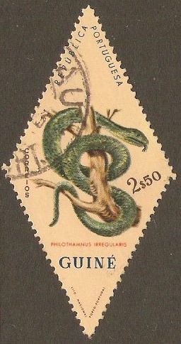 Portuguese Guinea 1962 2E.50 Snakes Series. SG358.