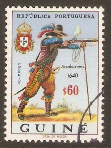 Portuguese Guinea 1966 60c Military Uniforms series. SG369.