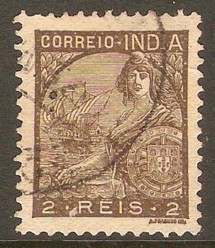 Portuguese India 1933 2r Sepia. SG505.