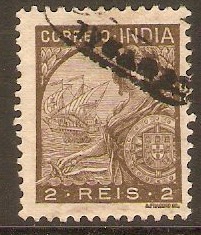 Portuguese India 1933 2r Sepia. SG505.