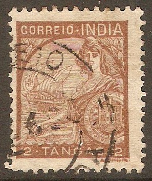 Portuguese India 1933 2t Brown. SG511.
