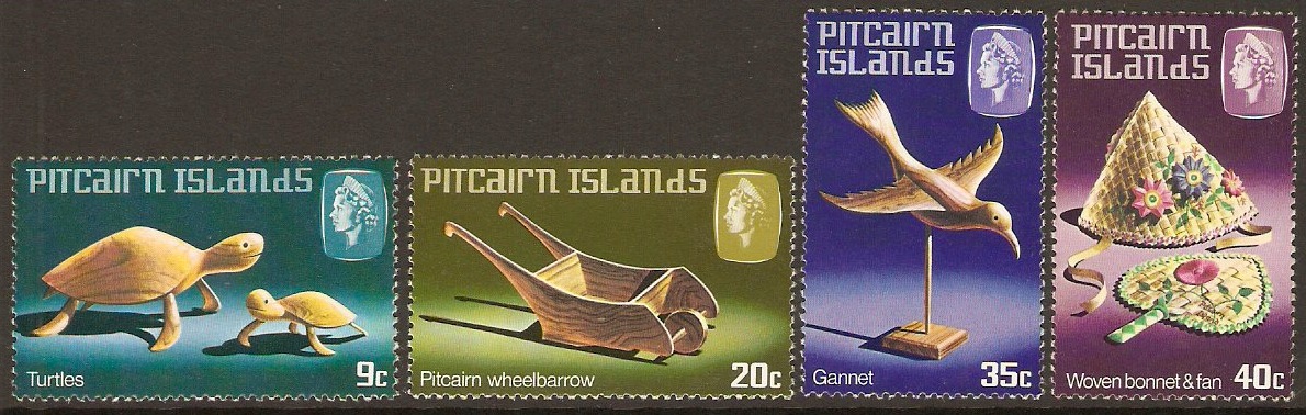 Pitcairn Islands 1980 Handicrafts (2nd. Series) Set. SG207-SG210