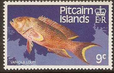 Pitcairn Islands 1984 9c Fishes Series. SG249.