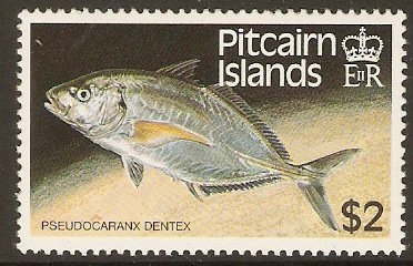Pitcairn Islands 1984 $2 Fishes Series. SG258.