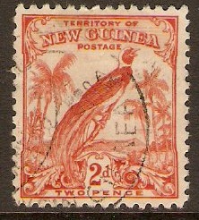 New Guinea 1931 2d Claret. SG152.
