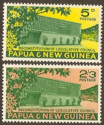 PNG 1961 Legislative Council Set. SG26-SG27.