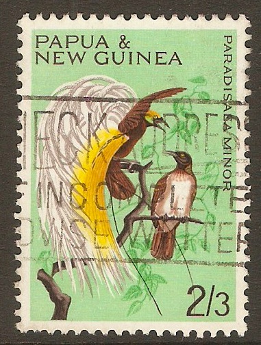 Papua New Guinea 1964 2s.3d Lesser Bird of Paradise. SG68.