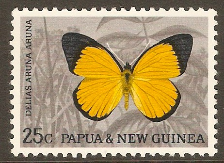 Papua New Guinea 1966 25c Butterfly series. SG89.