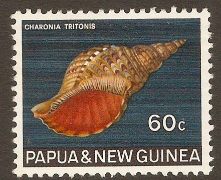 Papua New Guinea 1968 60c Sea Shells series. SG149.