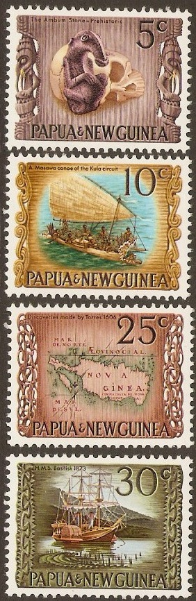 PNG 1970 National Heritage Set. SG169-SG172.