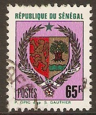 Senegal 1970 65f Arms series. SG446b.