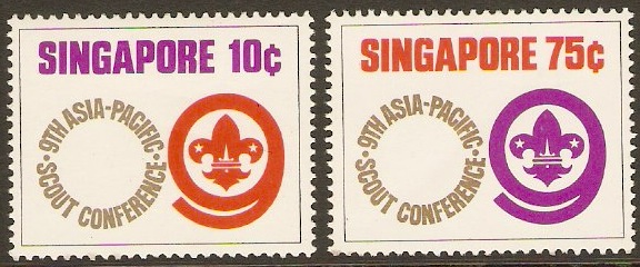 Singapore 1974 Scout Conference Set. SG233-SG234.