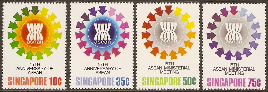 Singapore 1982 ASEAN Anniversary Set. SG420-SG423.