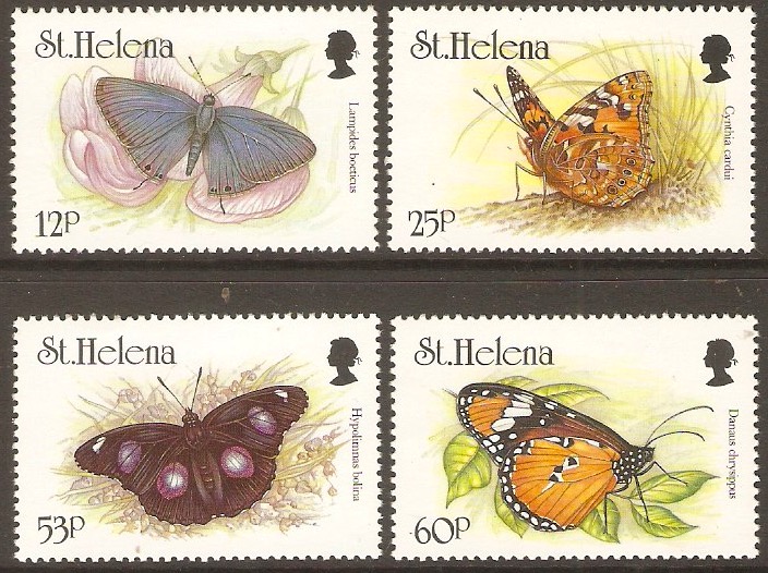St Helena 1994 Butterflies set. SG667-SG670.