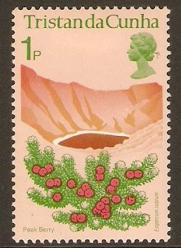 Tristan da Cunha 1972 1p Flowering Plants Series. SG159.