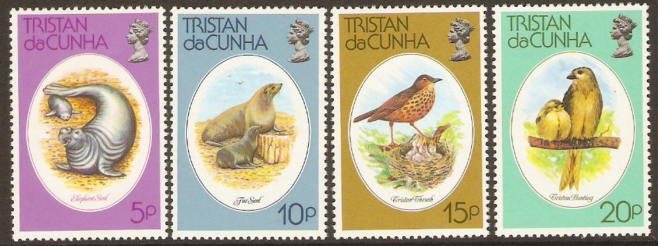 Tristan da Cunha 1978 Wildlife Conservation Stamps Set. SG255-SG