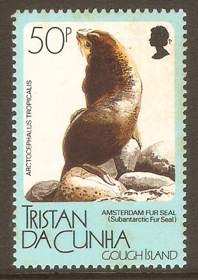 Tristan da Cunha 1989 50p Gough Island Fauna series. SG477.