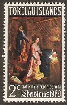 Tokelau Islands 1969 2c Christmas stamp. SG20.