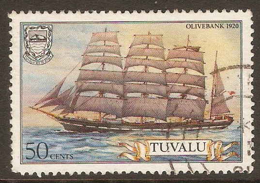 Tuvalu 1981 50c Ships 1st. Series. SG167.