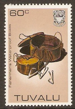 Tuvalu 1981 60c Handicraft Stamps Series. SG209a