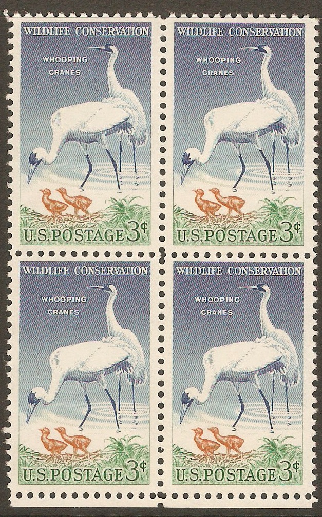 United States 1957 3c Wildlife Conservation. SG1100.