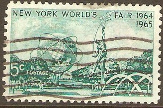 United States 1964 5c World's Fair Stamp. SG1226.