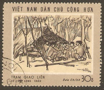 North Vietnam 1969 30x Paintings series. SGN576.