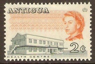 Antigua 1966 2c Buildings Series. SG182