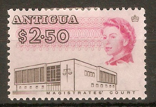 Antigua 1966 $2.50 Buildings Series. SG194.