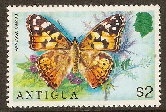 Antigua 1975 $2 Butterfly Series. SG455.