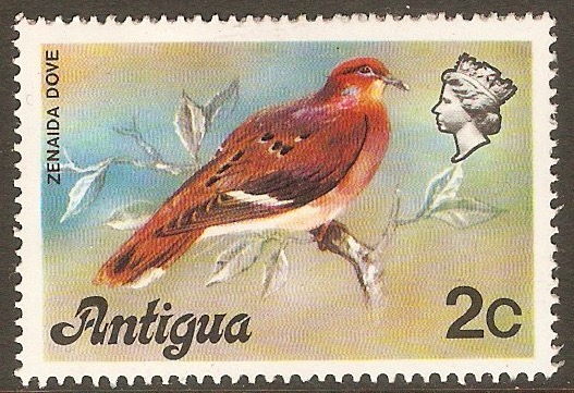 Antigua 1976 2c Bird series. SG471A.