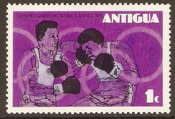 Antigua 1976 1c Olympic Games Series. SG496.