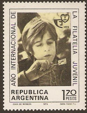 Argentina 1974 Youth Year Stamp. SG1457.