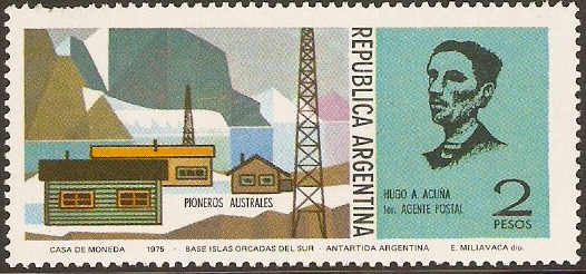 Argentina 1975 Antarctic Pioneers Series. SG1469.
