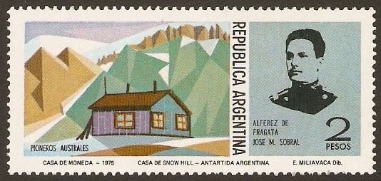 Argentina 1975 Antarctic Pioneers Series. SG1473.
