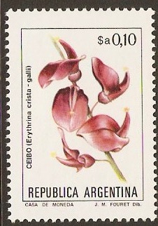 Argentina 1983 Flower Stamp. SG1820.