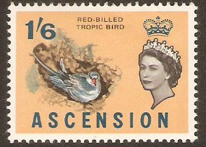 Ascension 1963 1s.6d Birds Series. SG79.