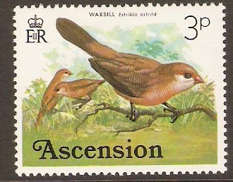 Ascension 1976 3p Birds Series. SG201