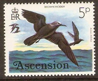 Ascension 1976 5p Birds Series. SG203