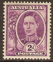Australia 1942 2d Bright purple. SG205.