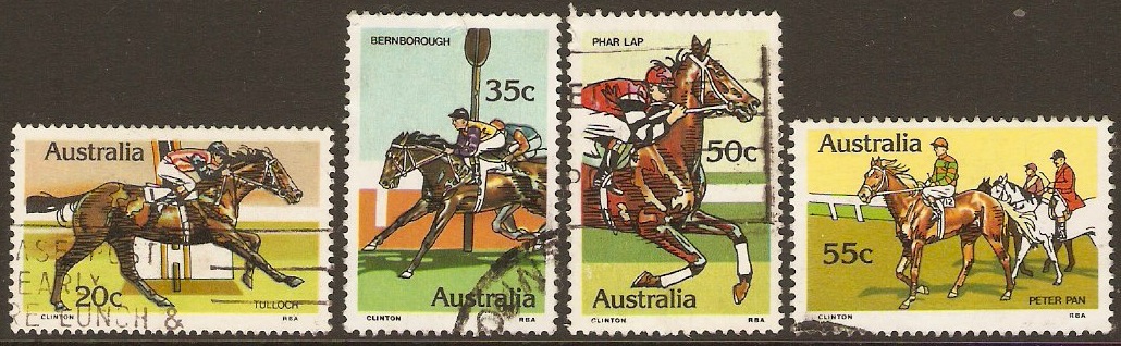 Australia 1978 Horse Racing Set. SG699-SG702.
