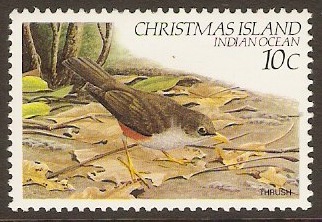 Christmas Island 1982 10c Bird Series. SG157.