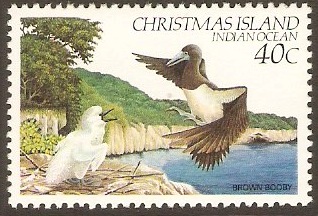 Christmas Island 1982 40c Bird Series. SG160.