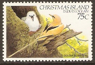 Christmas Island 1982 75c Bird Series. SG163.