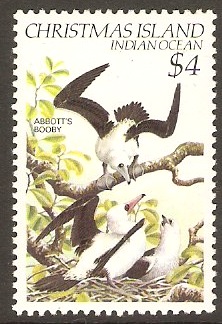 Christmas Island 1982 $4 Bird Series. SG167.