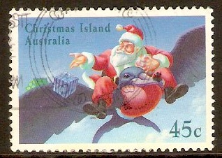 Christmas Island 1995 45c Christmas Series. SG405.